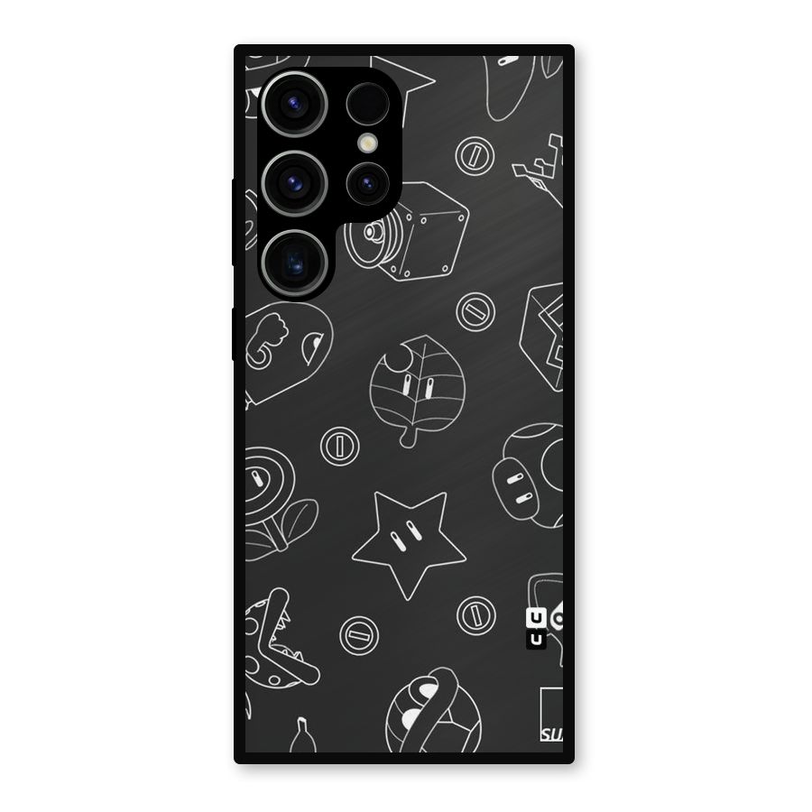 Face Mishchief Metal Back Case for Galaxy S23 Ultra