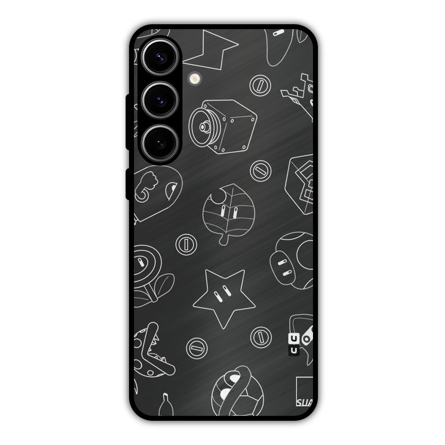 Face Mishchief Metal Back Case for Galaxy S24 Plus