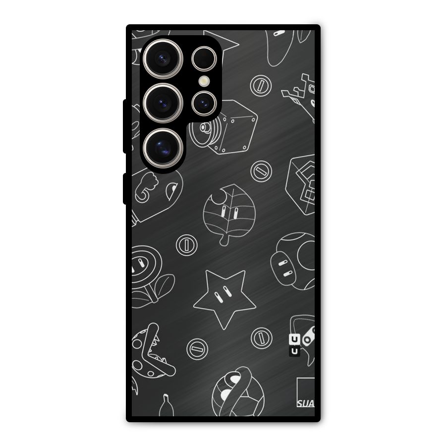 Face Mishchief Metal Back Case for Galaxy S24 Ultra
