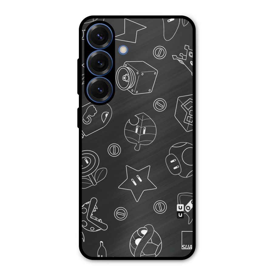 Face Mishchief Metal Back Case for Galaxy S25