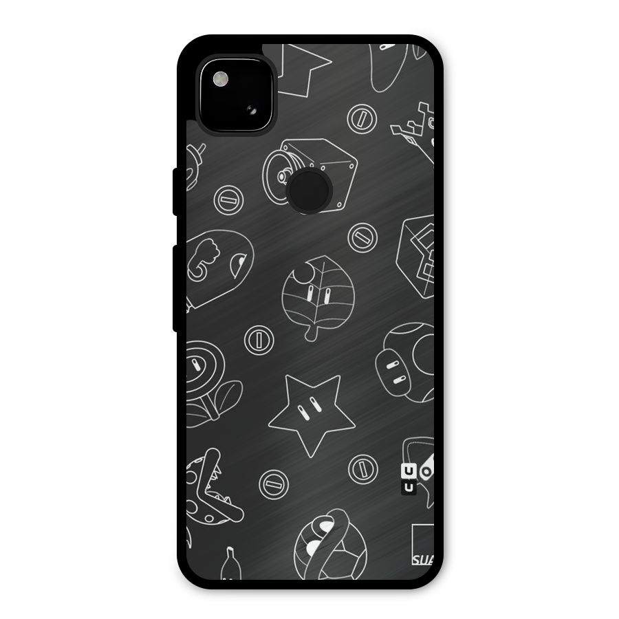 Face Mishchief Metal Back Case for Google Pixel 4a