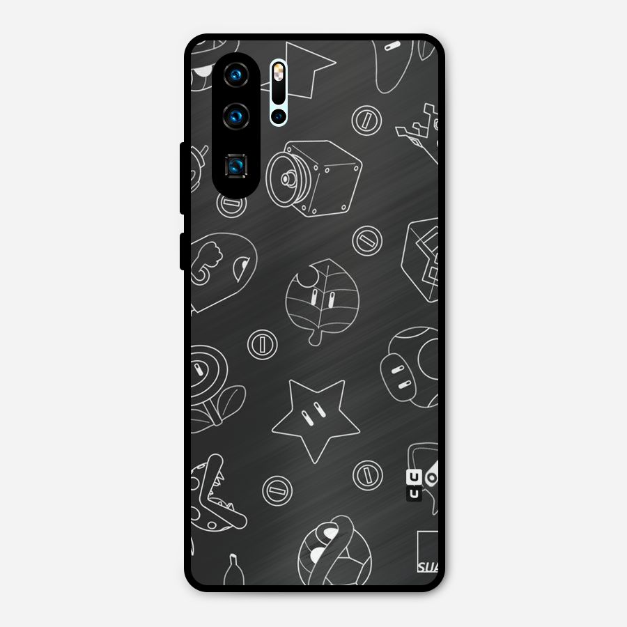 Face Mishchief Metal Back Case for Huawei P30 Pro