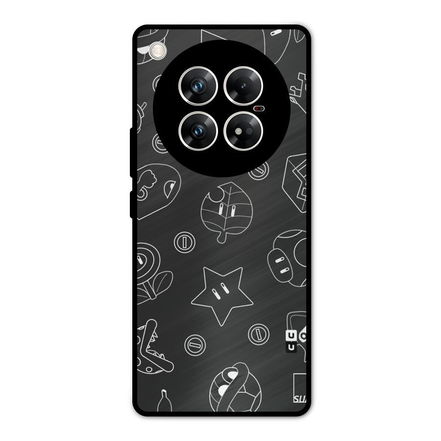 Face Mishchief Metal Back Case for Infinix Zero 40 5G