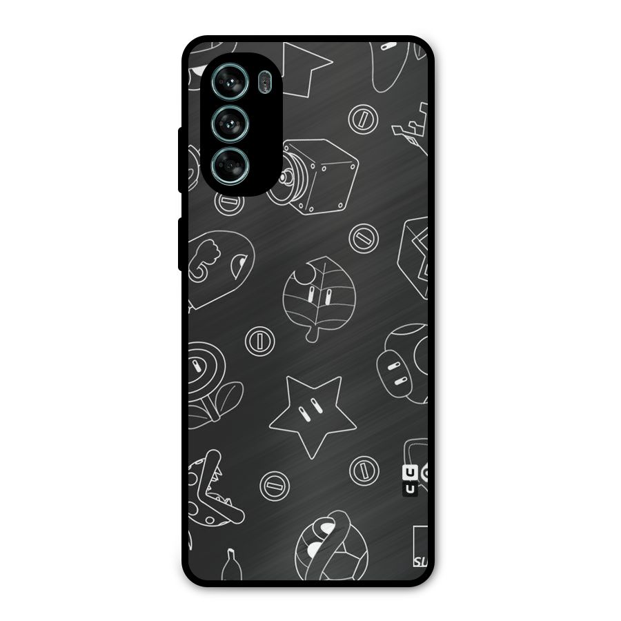 Face Mishchief Metal Back Case for Moto G62