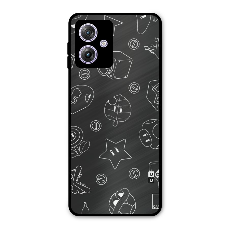 Face Mishchief Metal Back Case for Moto G64