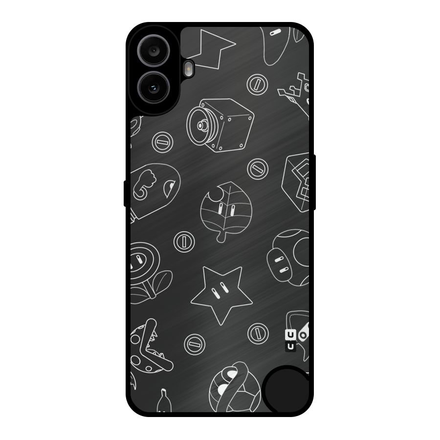 Face Mishchief Metal Back Case for Nothing CMF Phone 1
