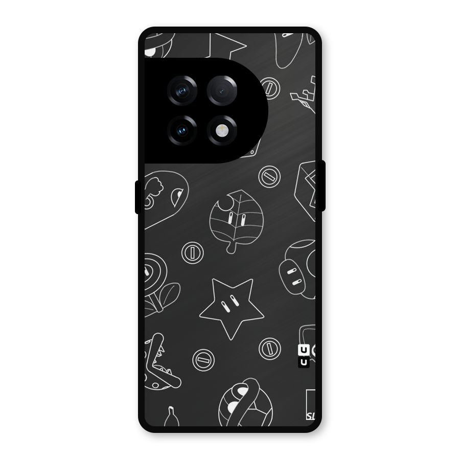 Face Mishchief Metal Back Case for OnePlus 11R