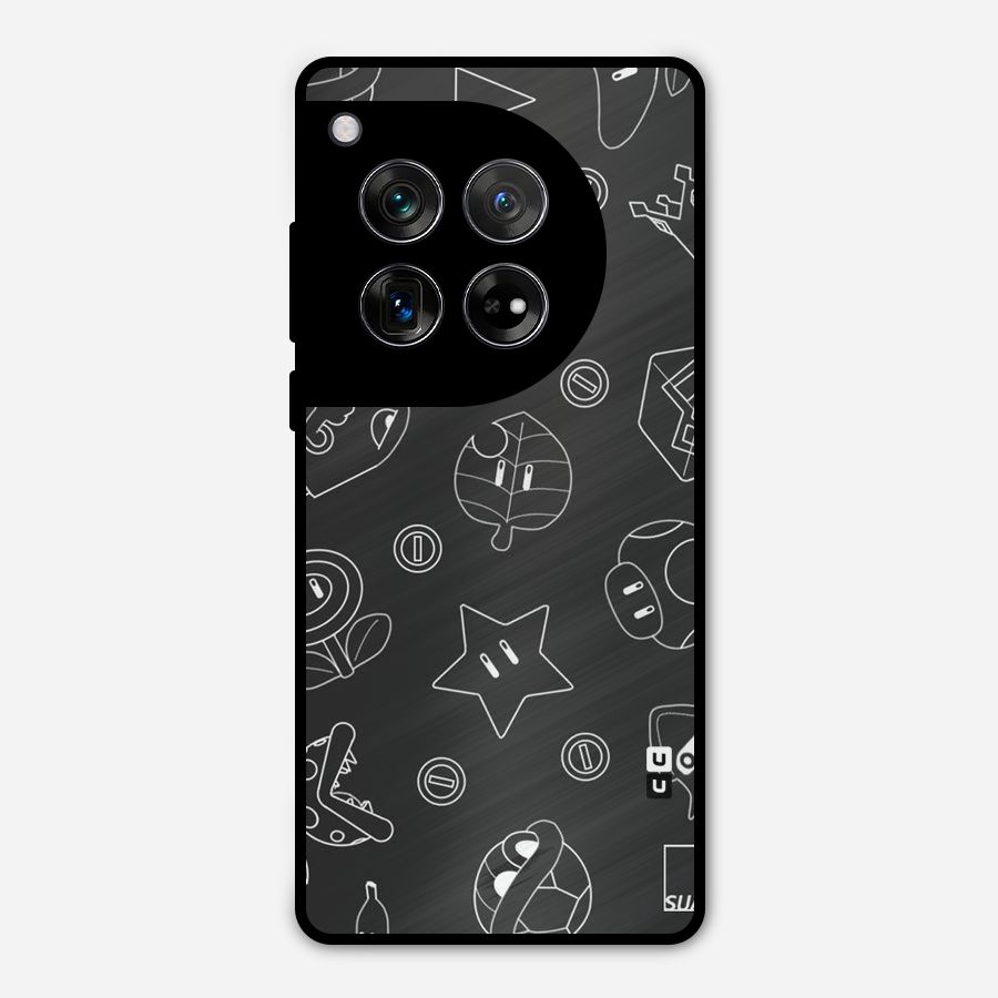 Face Mishchief Metal Back Case for OnePlus 12