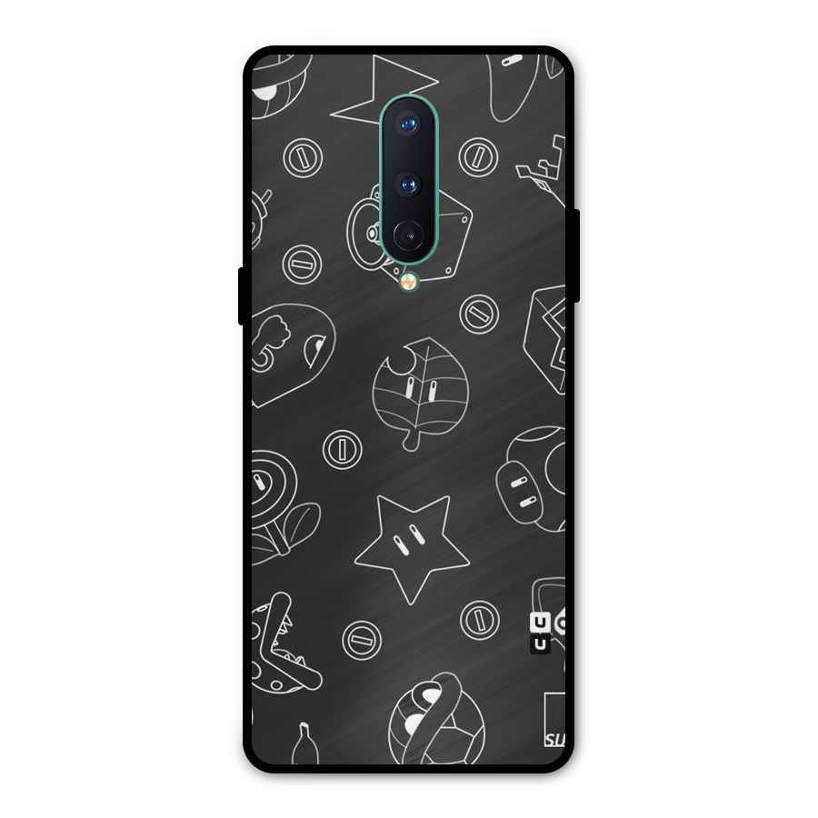 Face Mishchief Metal Back Case for OnePlus 8