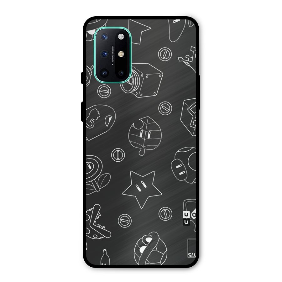 Face Mishchief Metal Back Case for OnePlus 8T