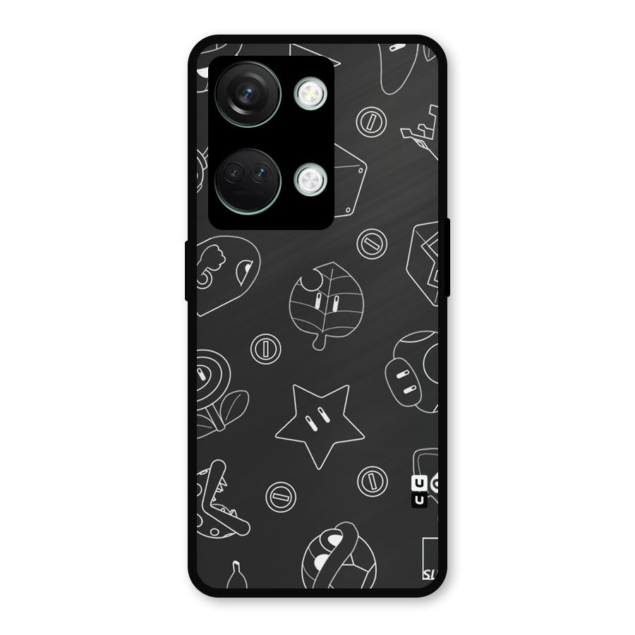 Face Mishchief Metal Back Case for OnePlus Nord 3
