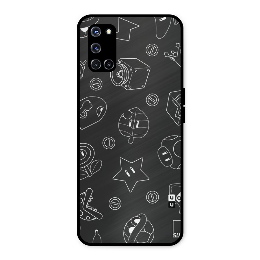 Face Mishchief Metal Back Case for Oppo A52