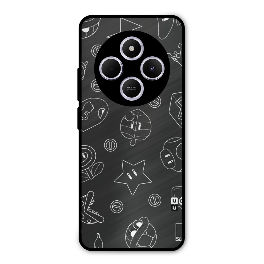 Face Mishchief Metal Back Case for Poco C75 5G