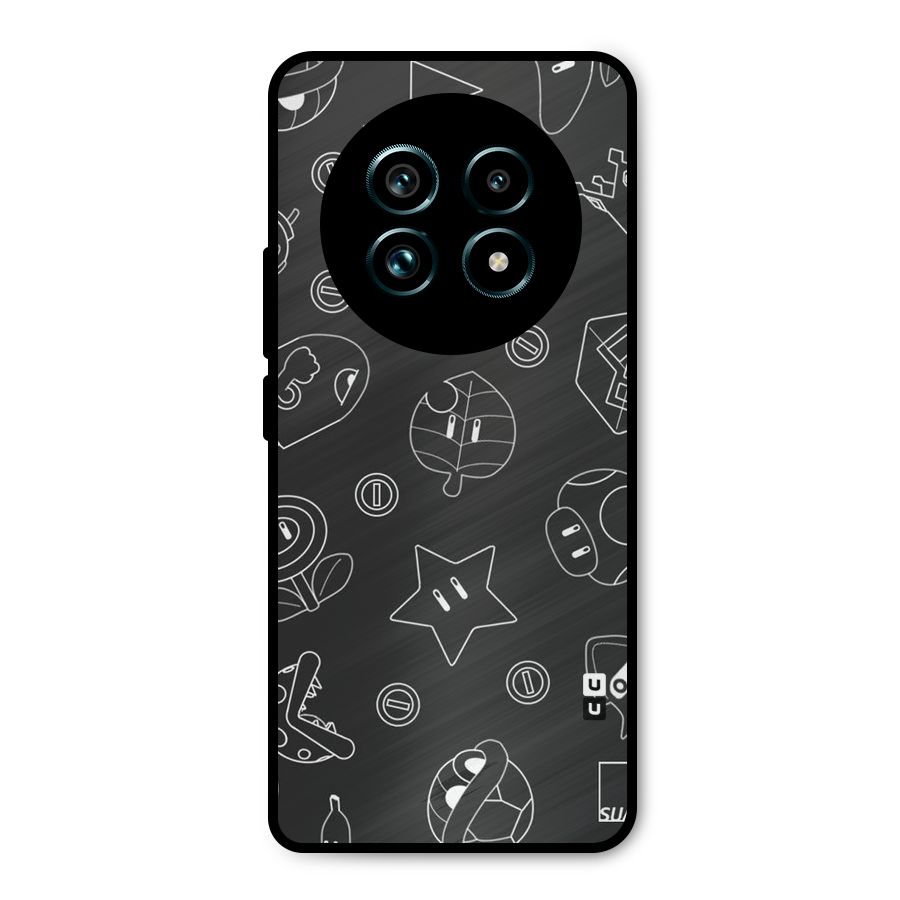 Face Mishchief Metal Back Case for Realme 13 Pro Plus