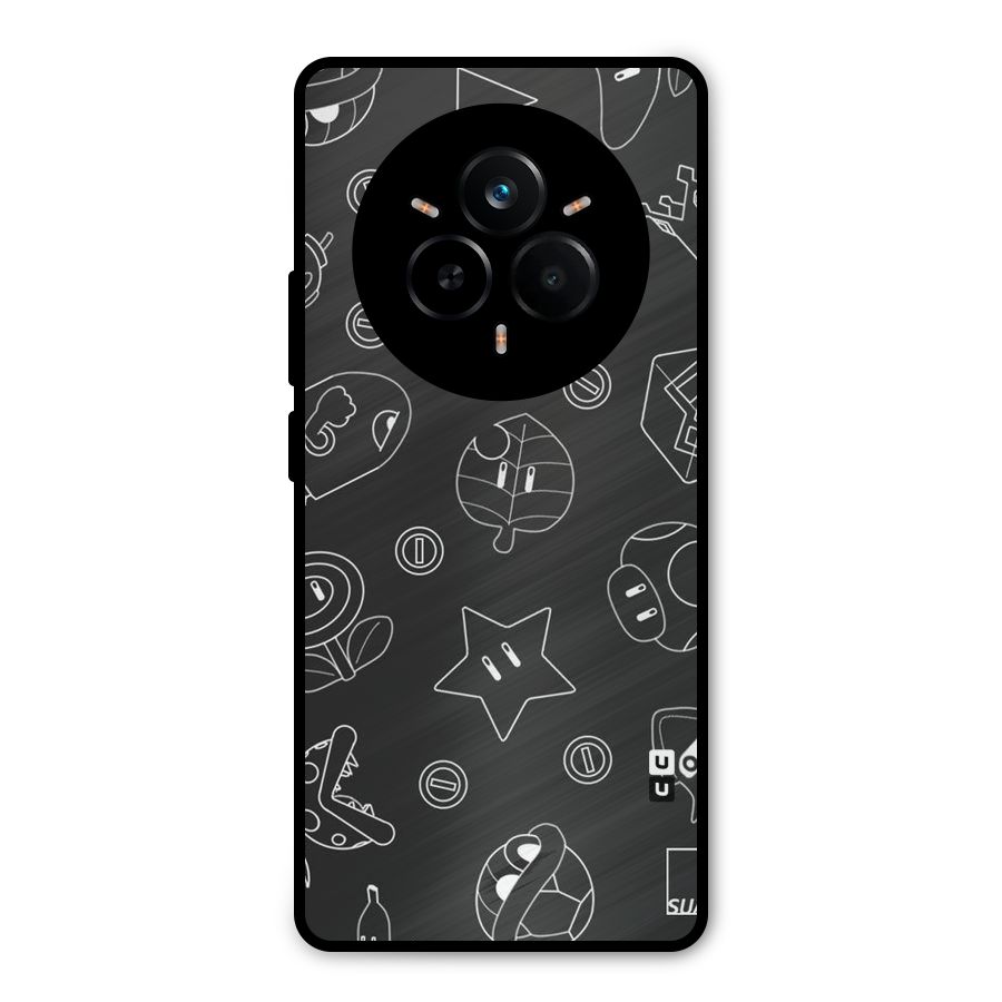 Face Mishchief Metal Back Case for Realme 14 Pro Plus