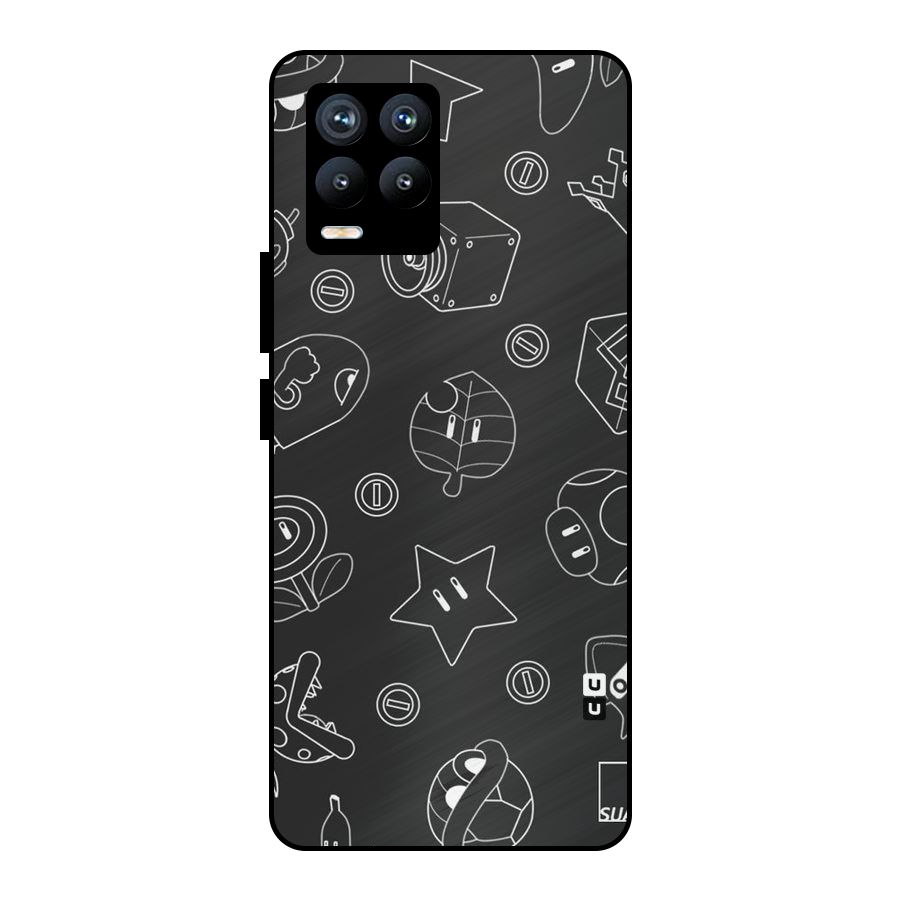Face Mishchief Metal Back Case for Realme 8