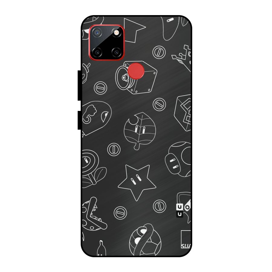 Face Mishchief Metal Back Case for Realme C12