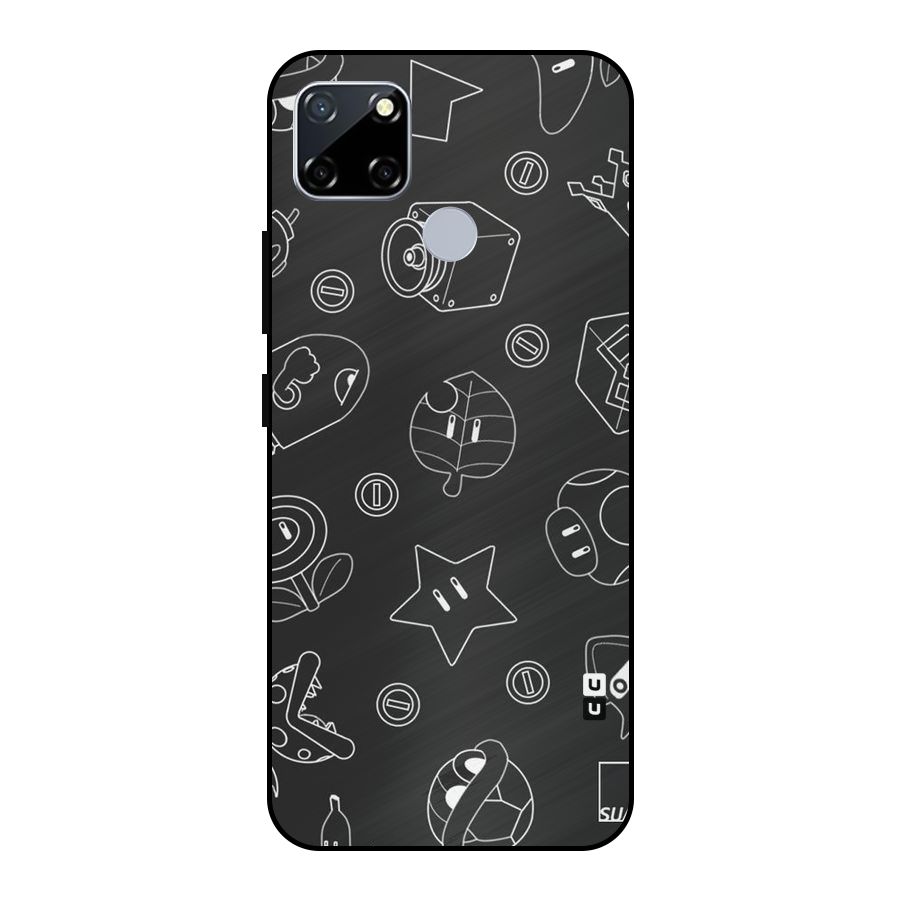 Face Mishchief Metal Back Case for Realme Narzo 20