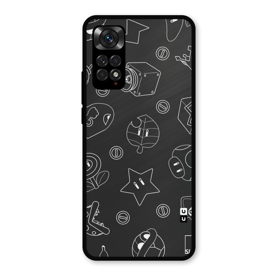 Face Mishchief Metal Back Case for Redmi Note 11