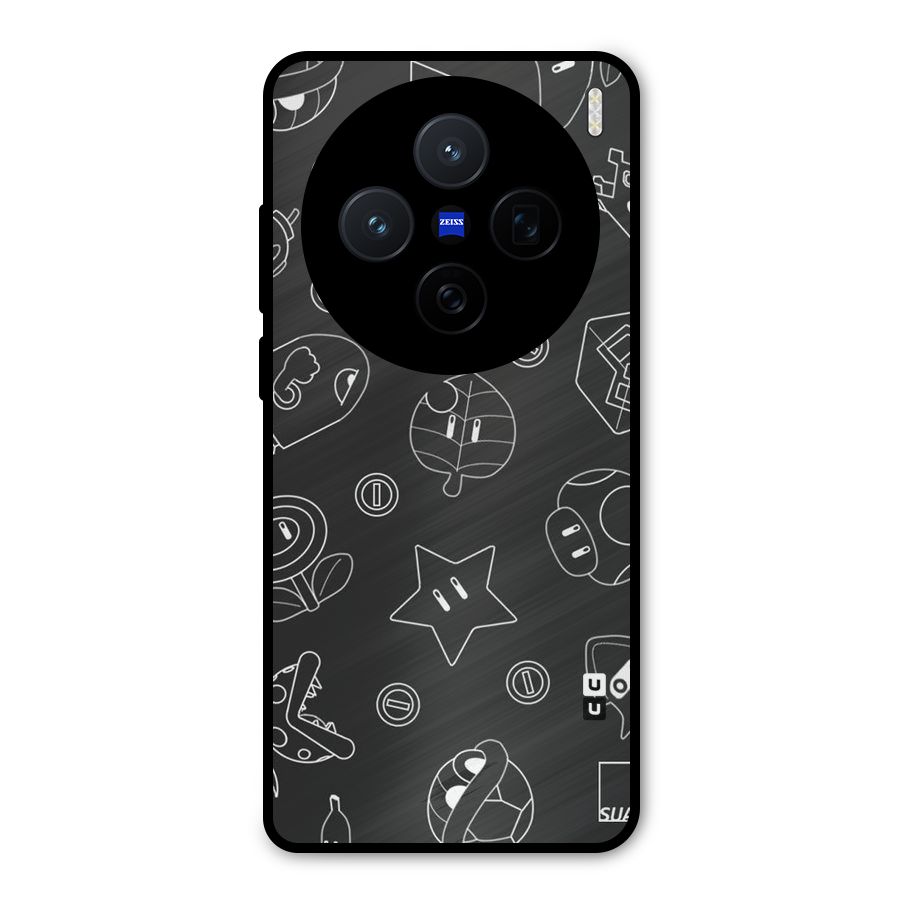 Face Mishchief Metal Back Case for Vivo X200