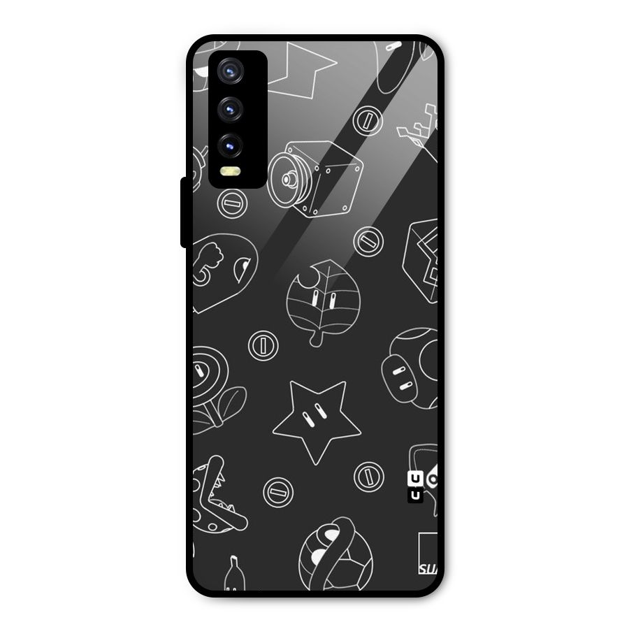 Face Mishchief Metal Back Case for Vivo Y20i