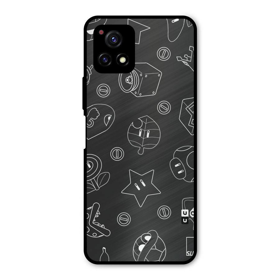 Face Mishchief Metal Back Case for Vivo Y72 5G