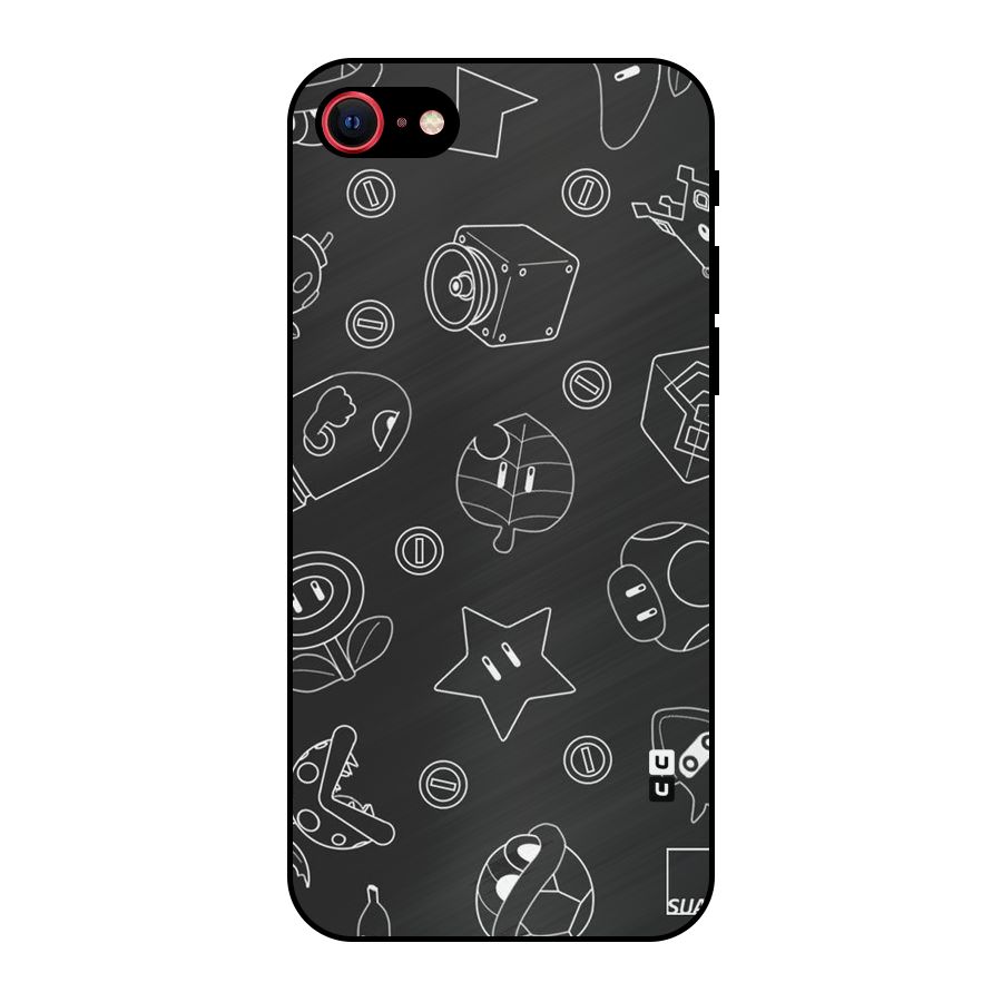 Face Mishchief Metal Back Case for iPhone 7