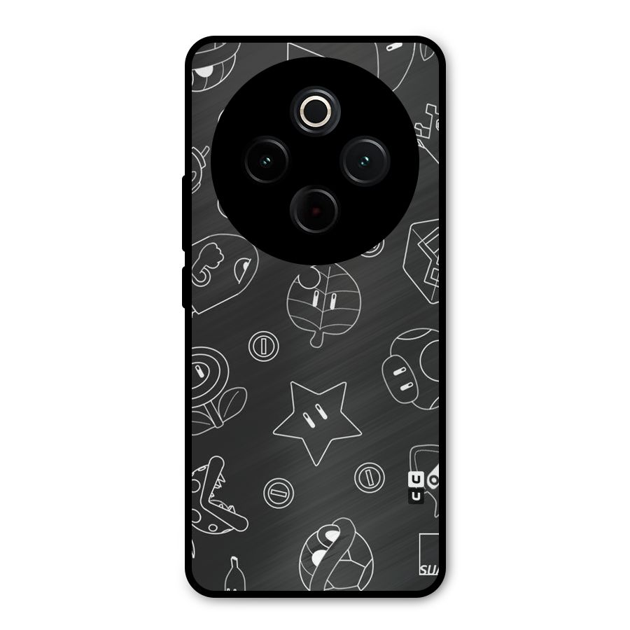 Face Mishchief Metal Back Case for iQOO Z10