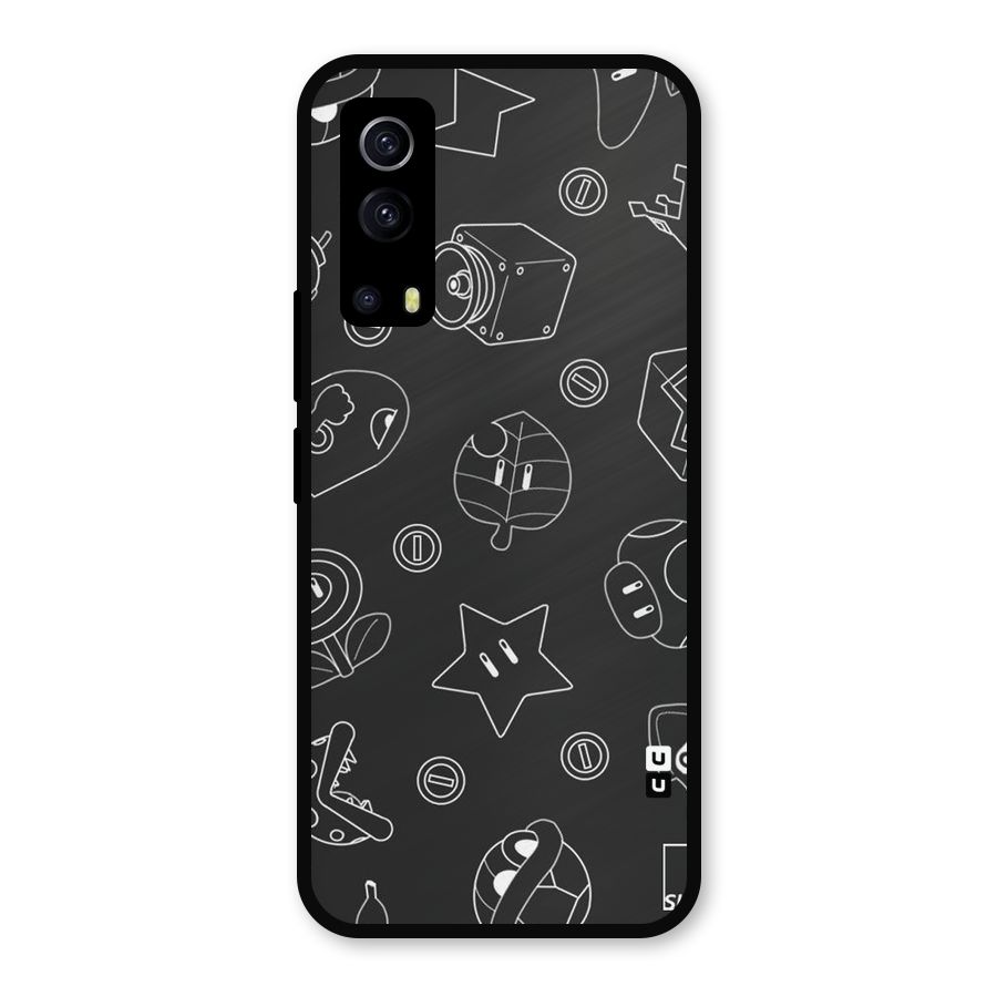 Face Mishchief Metal Back Case for iQOO Z3