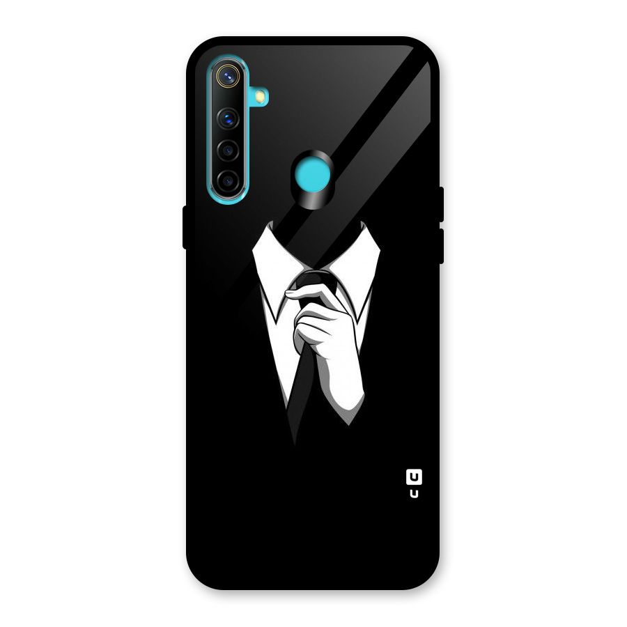 Faceless Gentleman Glass Back Case for Realme Narzo 10