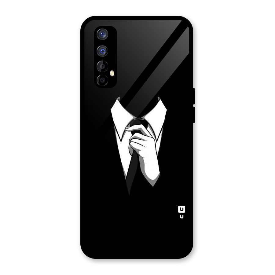 Faceless Gentleman Glass Back Case for Realme Narzo 20 Pro