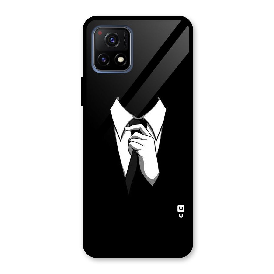 Faceless Gentleman Glass Back Case for Vivo Y72 5G