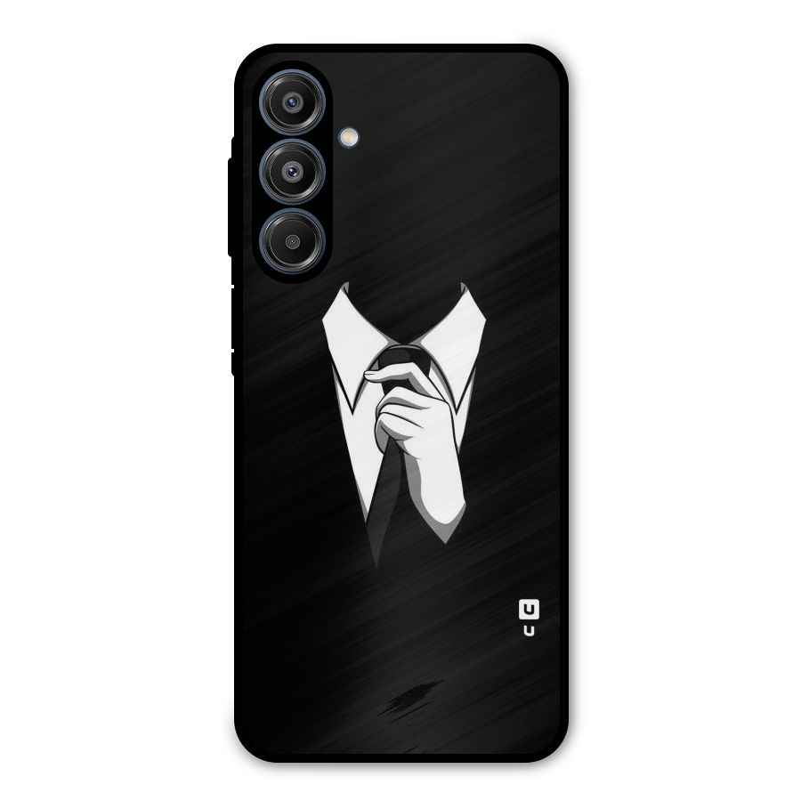 Faceless Gentleman Metal Back Case for Galaxy A16 5G