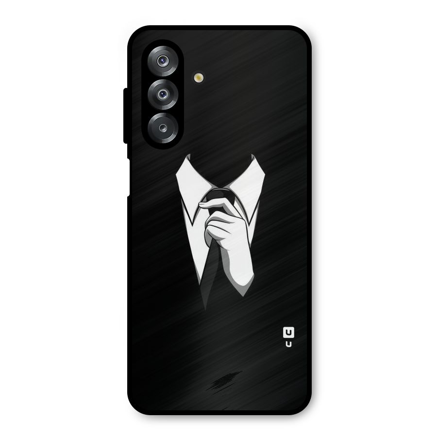 Faceless Gentleman Metal Back Case for Galaxy A26