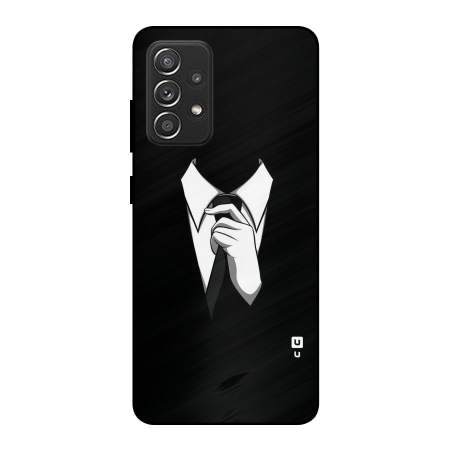 Faceless Gentleman Metal Back Case for Galaxy A52s 5G