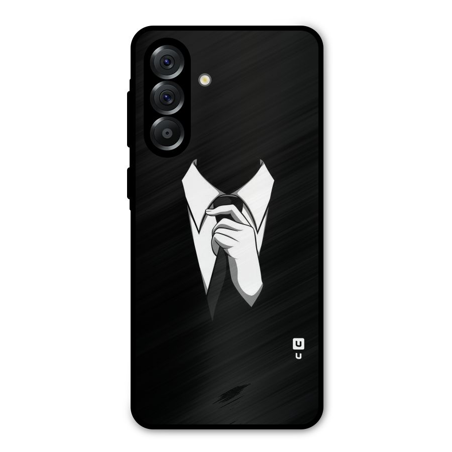 Faceless Gentleman Metal Back Case for Galaxy A56