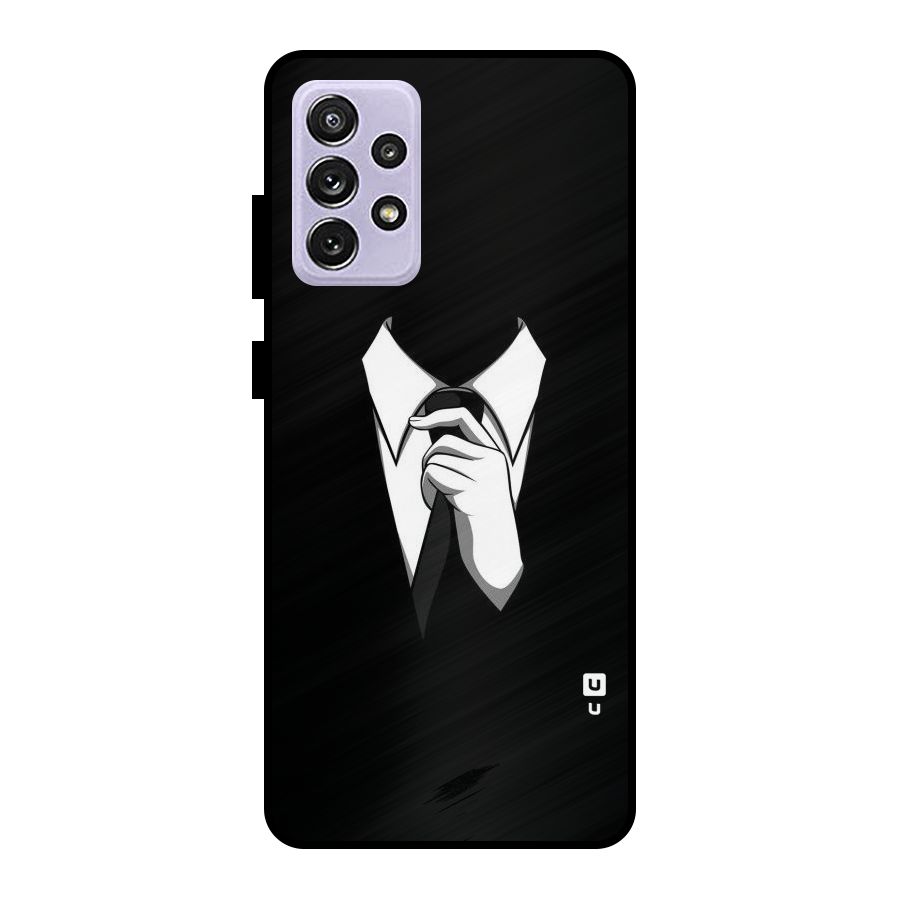 Faceless Gentleman Metal Back Case for Galaxy A72