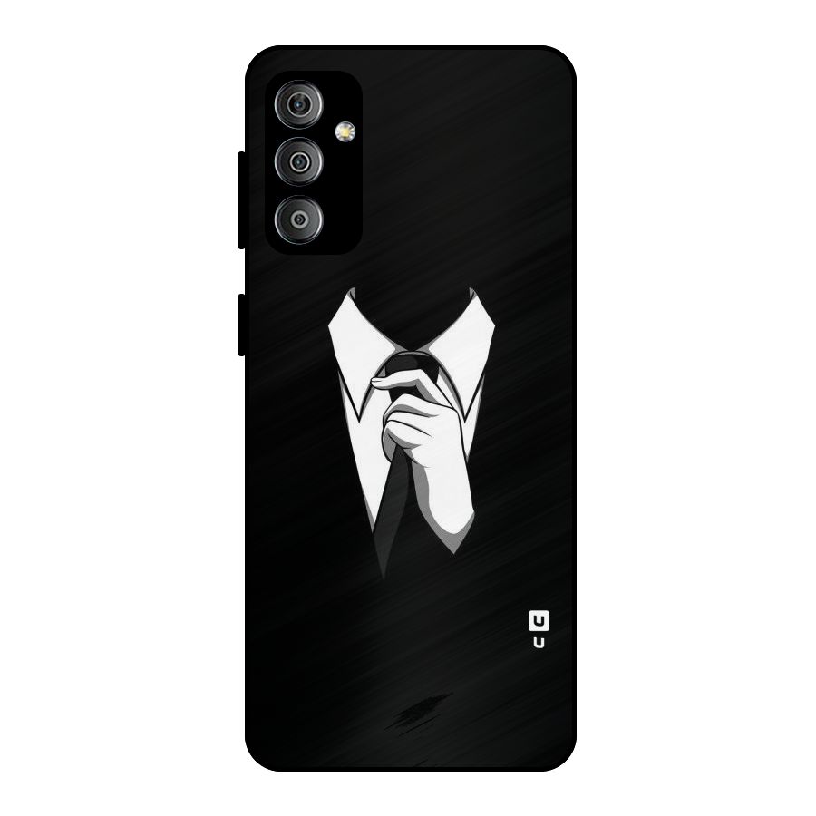 Faceless Gentleman Metal Back Case for Galaxy F23