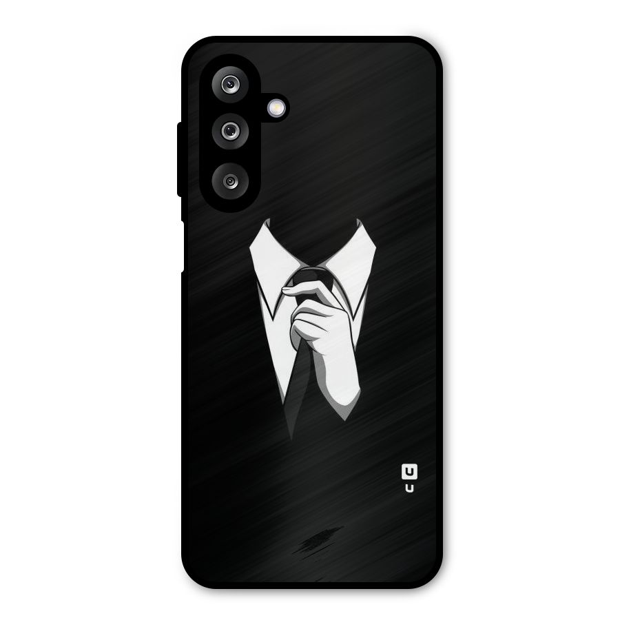Faceless Gentleman Metal Back Case for Galaxy M36