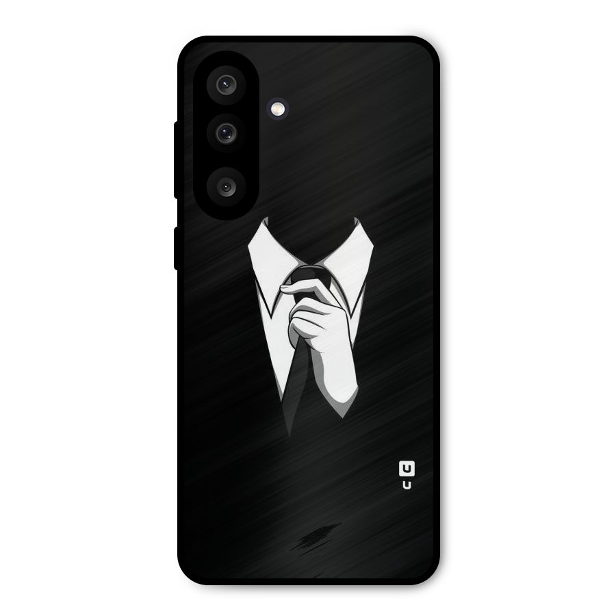 Faceless Gentleman Metal Back Case for Galaxy M56