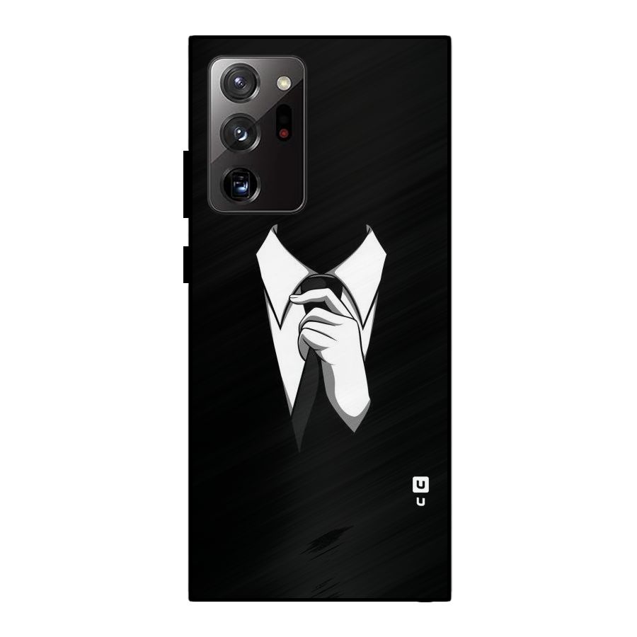 Faceless Gentleman Metal Back Case for Galaxy Note 20 Ultra