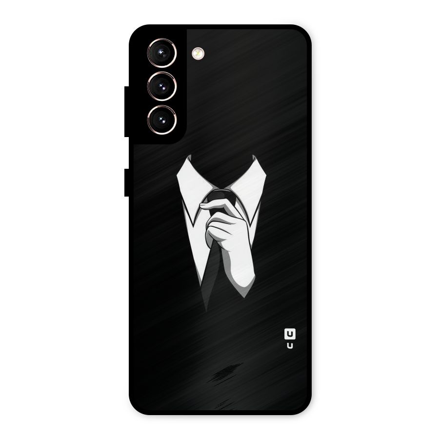 Faceless Gentleman Metal Back Case for Galaxy S21 5G