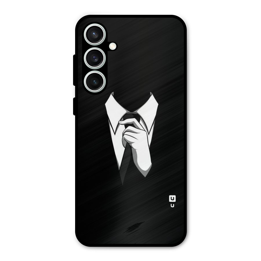 Faceless Gentleman Metal Back Case for Galaxy S23 FE