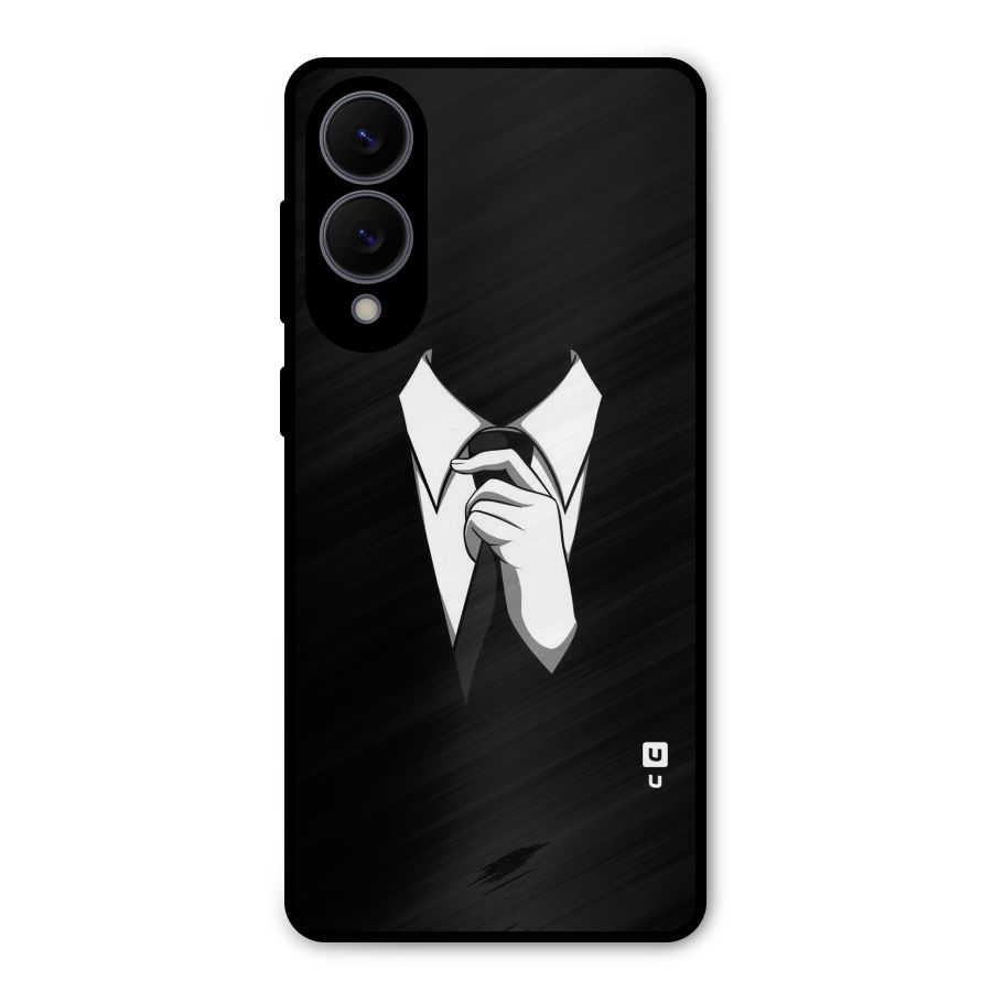Faceless Gentleman Metal Back Case for Galaxy S25 Edge