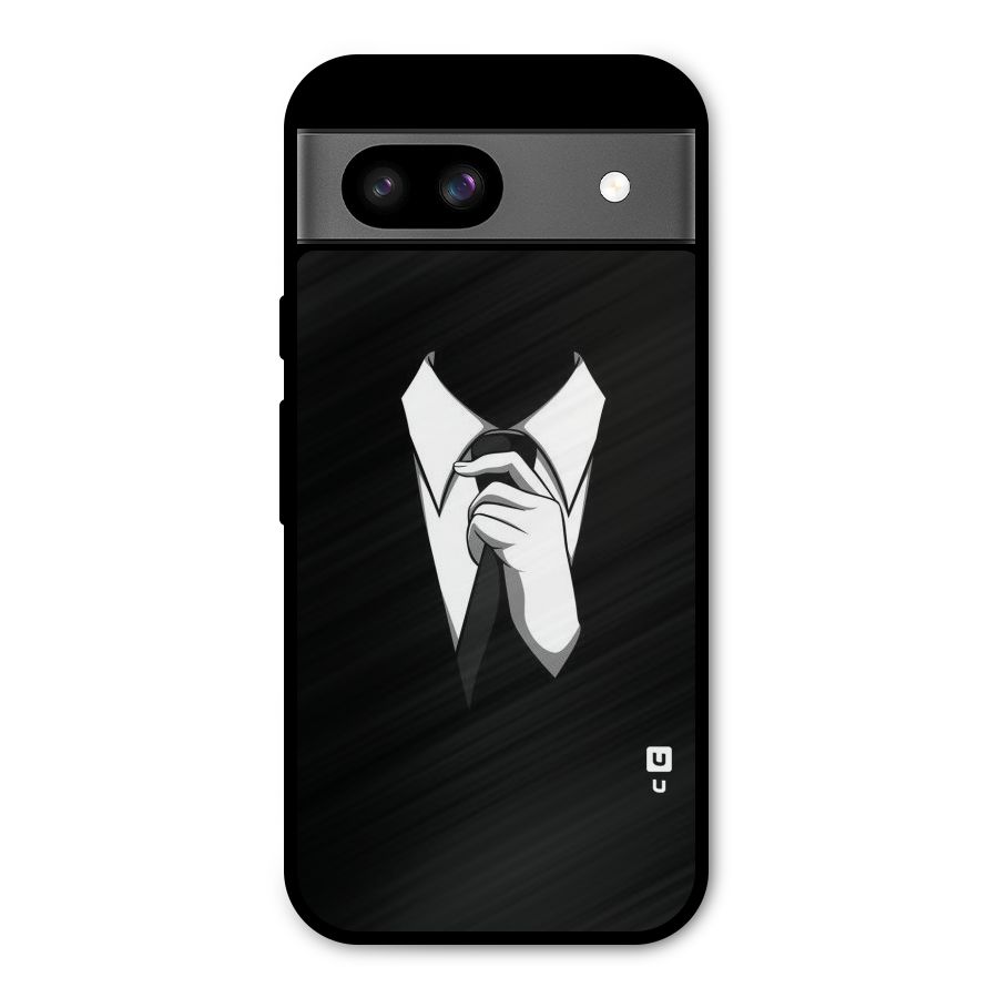 Faceless Gentleman Metal Back Case for Google Pixel 8a