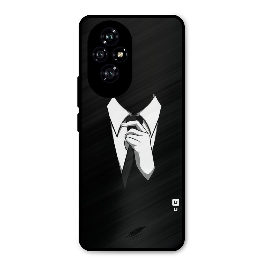Faceless Gentleman Metal Back Case for Honor 200