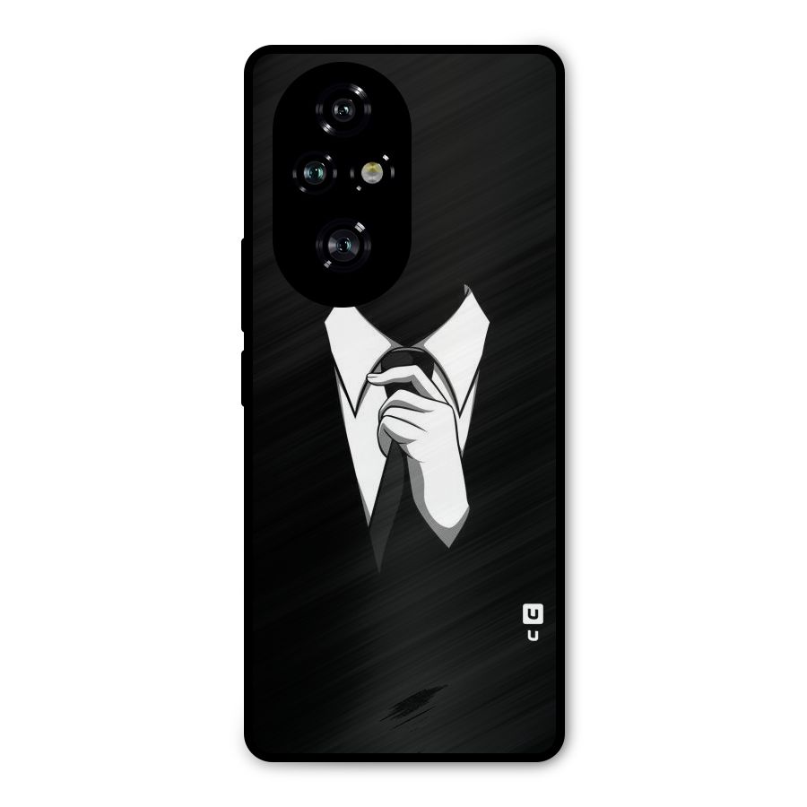 Faceless Gentleman Metal Back Case for Honor 200 Pro