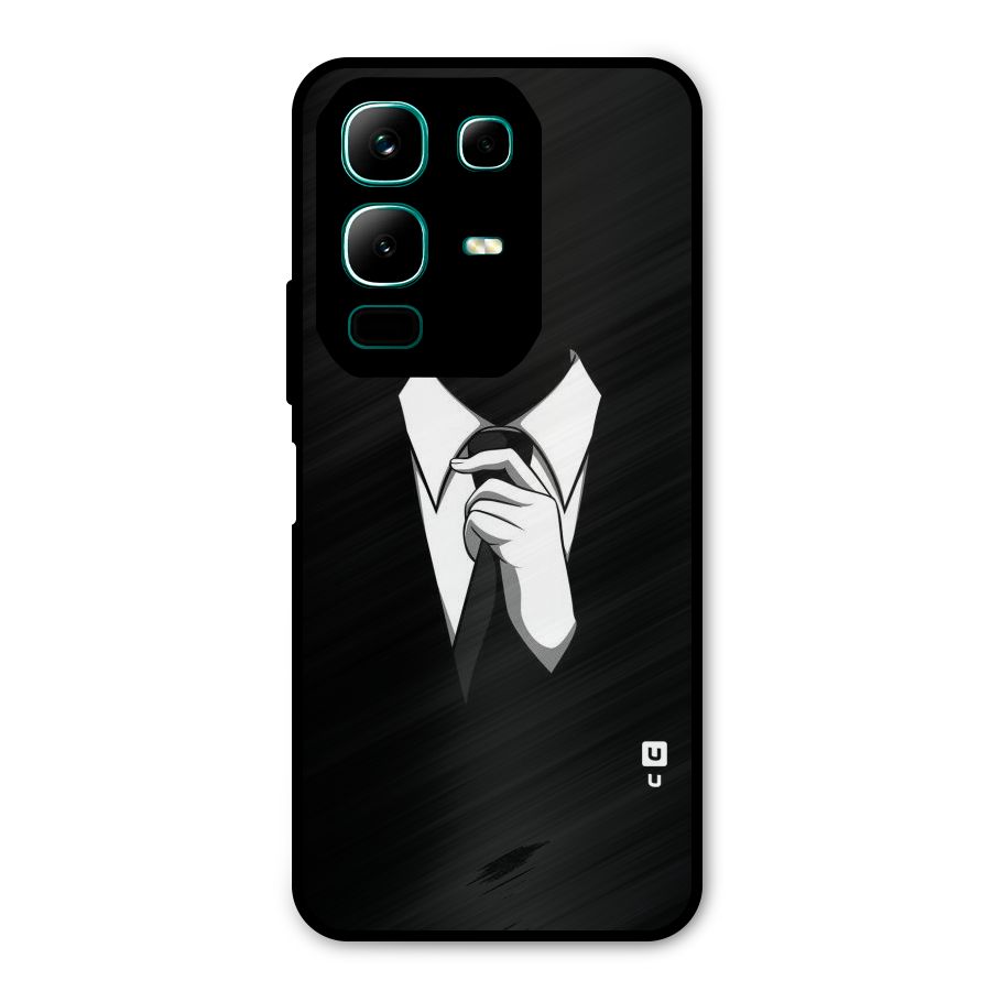 Faceless Gentleman Metal Back Case for Infinix Note 50x