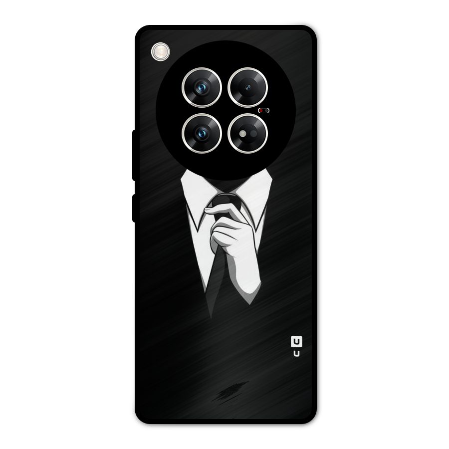 Faceless Gentleman Metal Back Case for Infinix Zero 40 5G