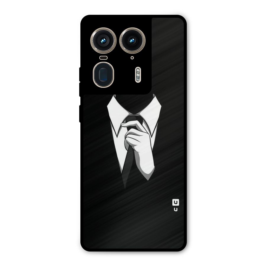 Faceless Gentleman Metal Back Case for Motorola Edge 50 Ultra
